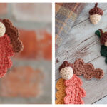Acorns and Oak Leaves Free Crochet Pattern
