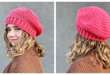 Chunky Cabled Crochet Beanie Free Pattern