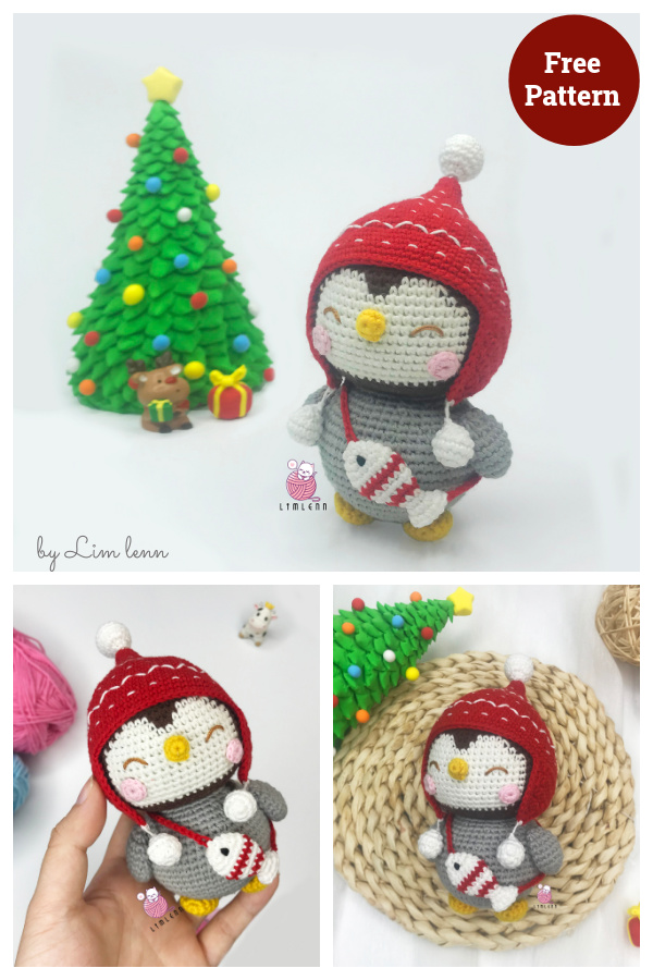 Cute Penguin Amigurumi Free Crochet Pattern 