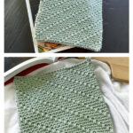 Easy Diagonal Serendipity Potholder Free Crochet Pattern and Video Tutorial