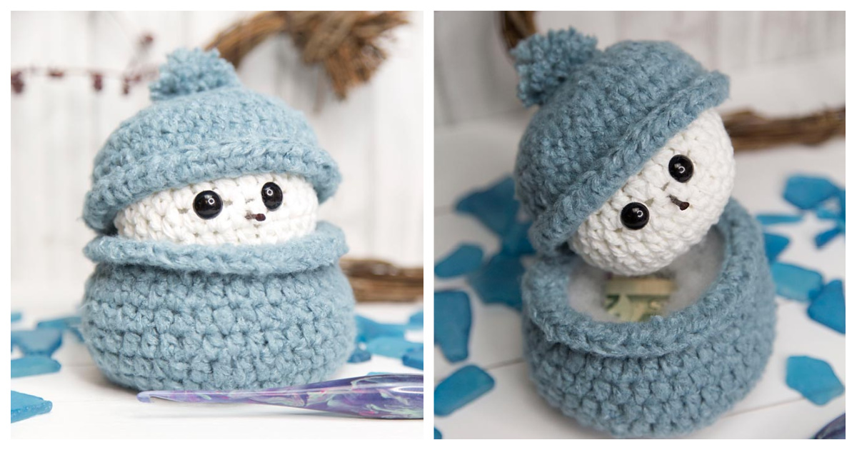 Little Snowman Doll Free Crochet Pattern