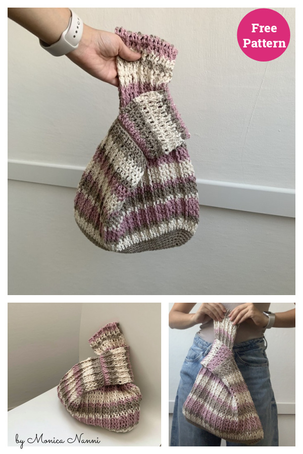 Serene Knot Bag Free Crochet Pattern