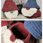 Simple Gnome Basket Free Crochet Pattern