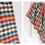 Reverb Waves Blanket Free Crochet Pattern