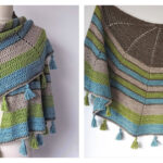 Spring Heather Shawl Free Crochet Pattern