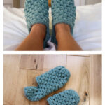 Easy Spa Socks Free Crochet Pattern and Video Tutorial
