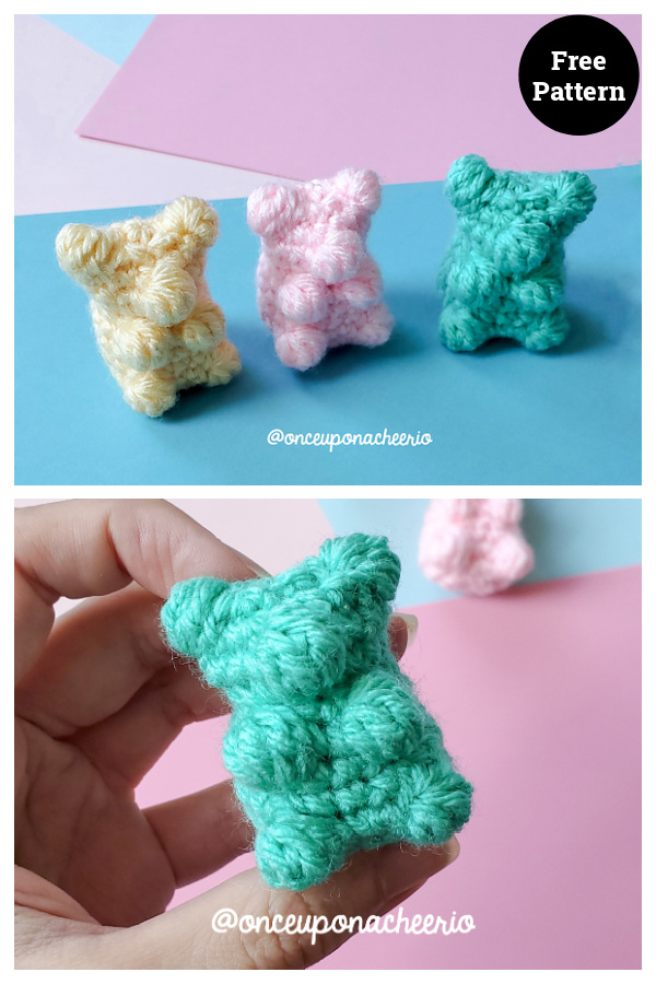 Gummy Bear Amigurumi Free Crochet Pattern