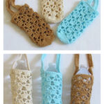 Water Bottle Holder Free Crochet Pattern
