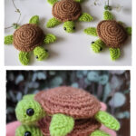 Mini Sea Turtle Free Crochet Pattern