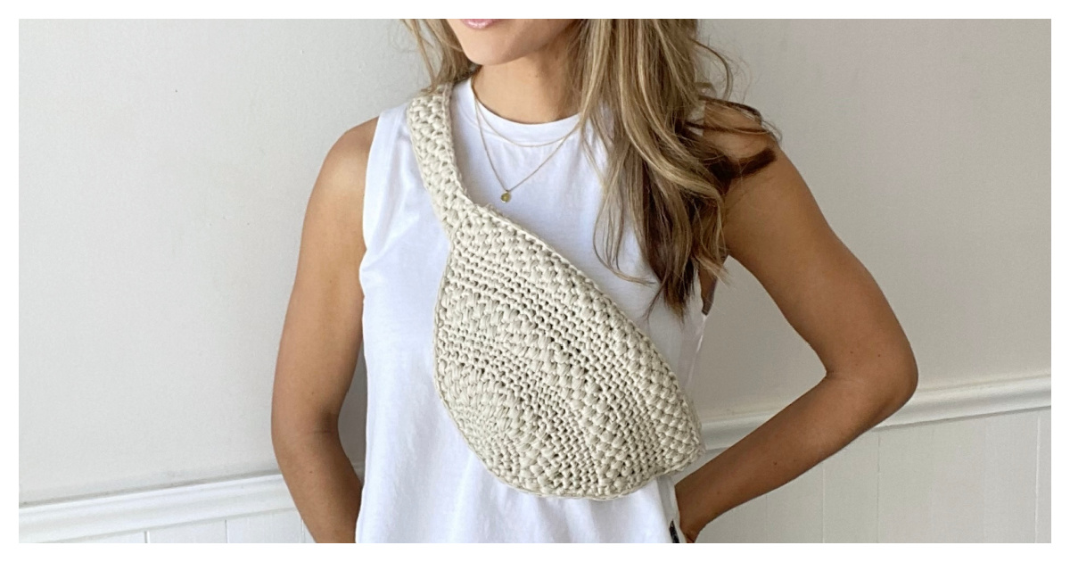 Ulla Belt Bag Free Crochet Pattern and Video Tutorial