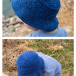 Easy Child Size Bucket Hat Free Crochet Pattern