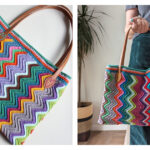 Zigzag Bag Free Crochet Pattern