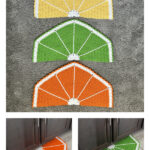 Citrus Dreams Welcome Mat Free Crochet Pattern