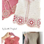 Inger Lise Vest Free Crochet Pattern