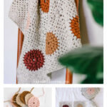 Dahlia Scrapgan Blanket Free Crochet Pattern