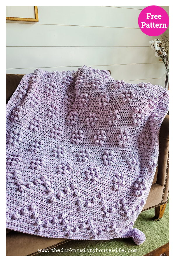 Cupid Baby Blanket Free Crochet Pattern