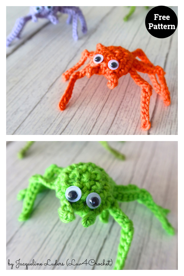 Little Spider Amigurumi Free Crochet Pattern