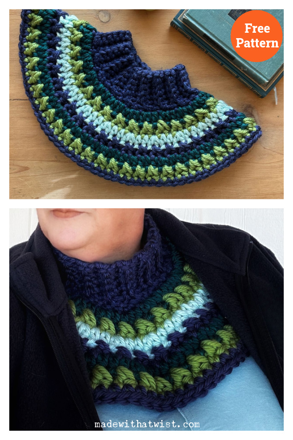 Katan Dickie Cowl Free Crochet Pattern