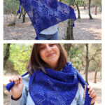 Rosas Shawl Free Crochet Pattern