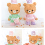 Nutcracker Bear Amigurumi Free Crochet Pattern