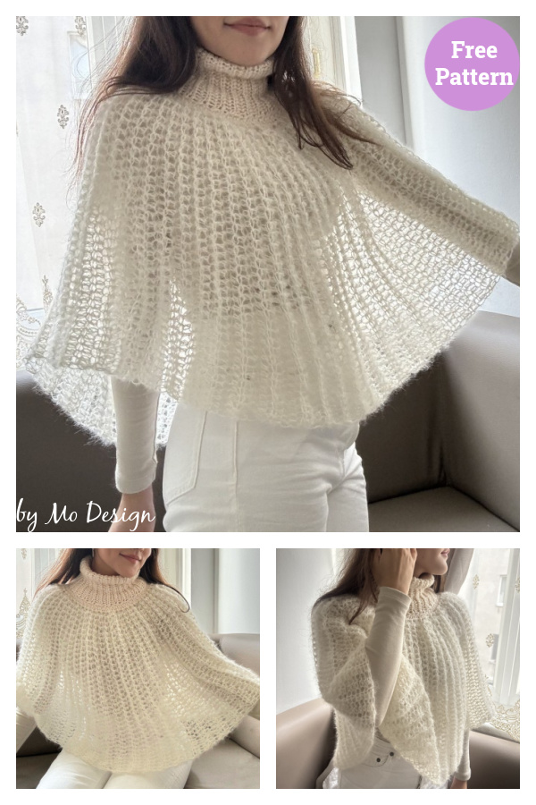 Daphne Cape Free Crochet Pattern 