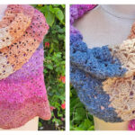 Diamond Cupcake Scarf Free Crochet Pattern and Video Tutorial