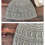 Luna Beanie Free Crochet Pattern and Video Tutorial