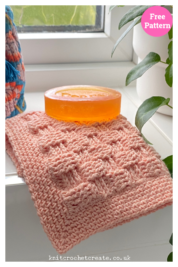 Weave Your Magic Washcloth Free Crochet Pattern 