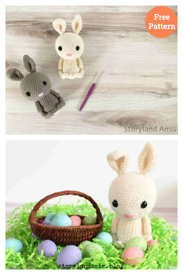 Baby Bunny Amigurumi Free Crochet Pattern 