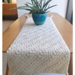 Braided Beans Table Runner Free Crochet Pattern