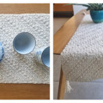 Braided Beans Table Runner Free Crochet Pattern