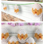 Easter Chicks Garland Free Crochet Pattern