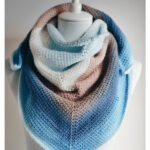 Simple Tunisian Shawl Free Crochet Pattern
