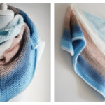 Simple Tunisian Shawl Free Crochet Pattern