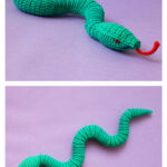 Snake Amigurumi Free Crochet Pattern and Video Tutorial