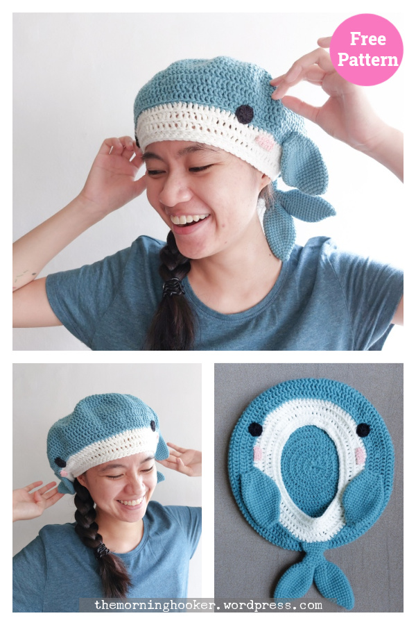 Whoa Whale Hat Free Crochet Pattern