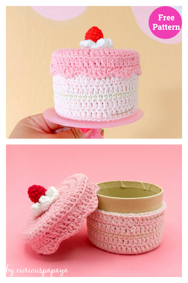 Cake Box Free Crochet Pattern