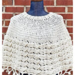 Snowdrift Capelet Free Crochet Pattern