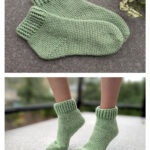 Beginner Socks Free Crochet Pattern and Video Tutorial