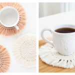 Easy Boho Coasters Free Crochet Pattern and Video Tutorial
