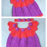 Little Baby Top Dress Free Crochet Pattern and Video Tutorial
