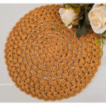 Granny Circle Table Mat Free Crochet Pattern