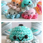 Mini No-Sew Octopus Free Crochet Pattern and Video Tutorial