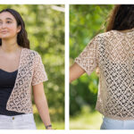 Rosal Cardigan Free Crochet Pattern