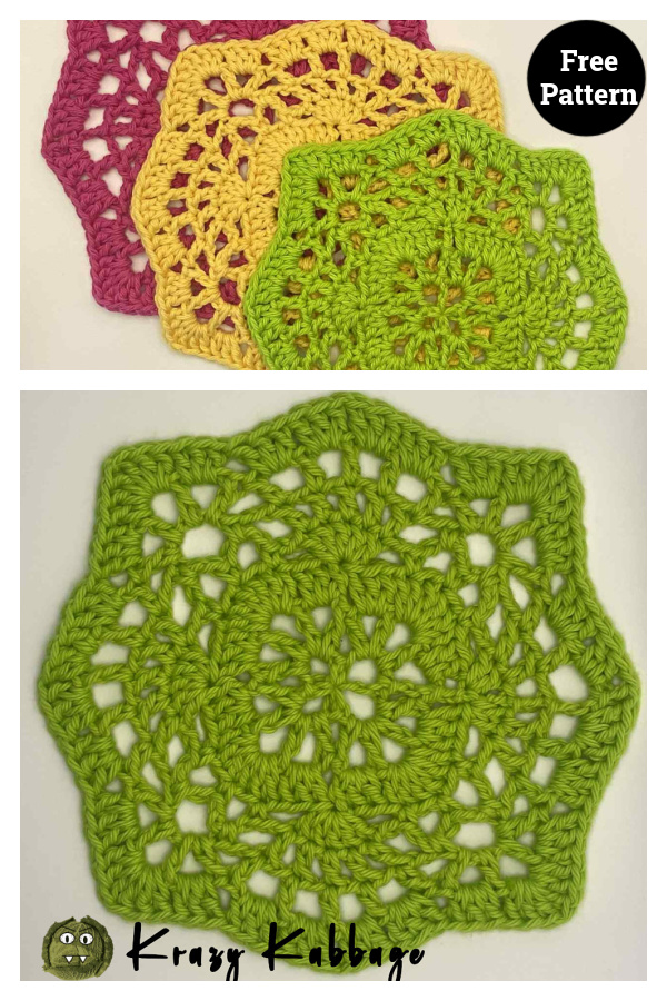 Afternoon Tea Trivets Free Crochet Pattern