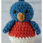 Belinda Bluebird Amigurumi Free Crochet Pattern