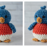Belinda Bluebird Amigurumi Free Crochet Pattern