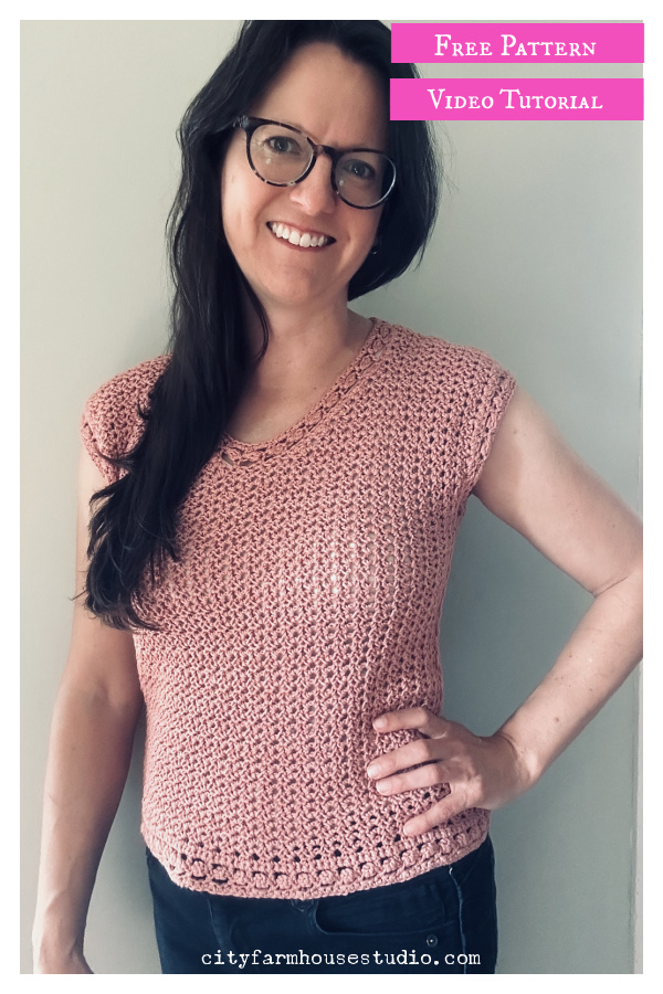 Daydream Believer Top Free Crochet Pattern and Video Tutorial