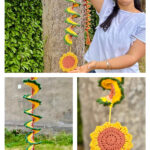 Magic Wind Spinner Free Crochet Pattern and Video Tutorial