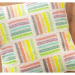 Radiant Stripes Cushion Free Crochet Pattern